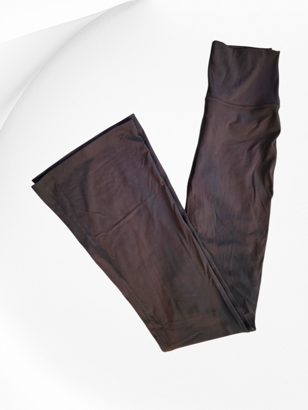 All in Motion Everyday Soft High Rise Full Bell Hem Brown XS - Picture 4 of 5